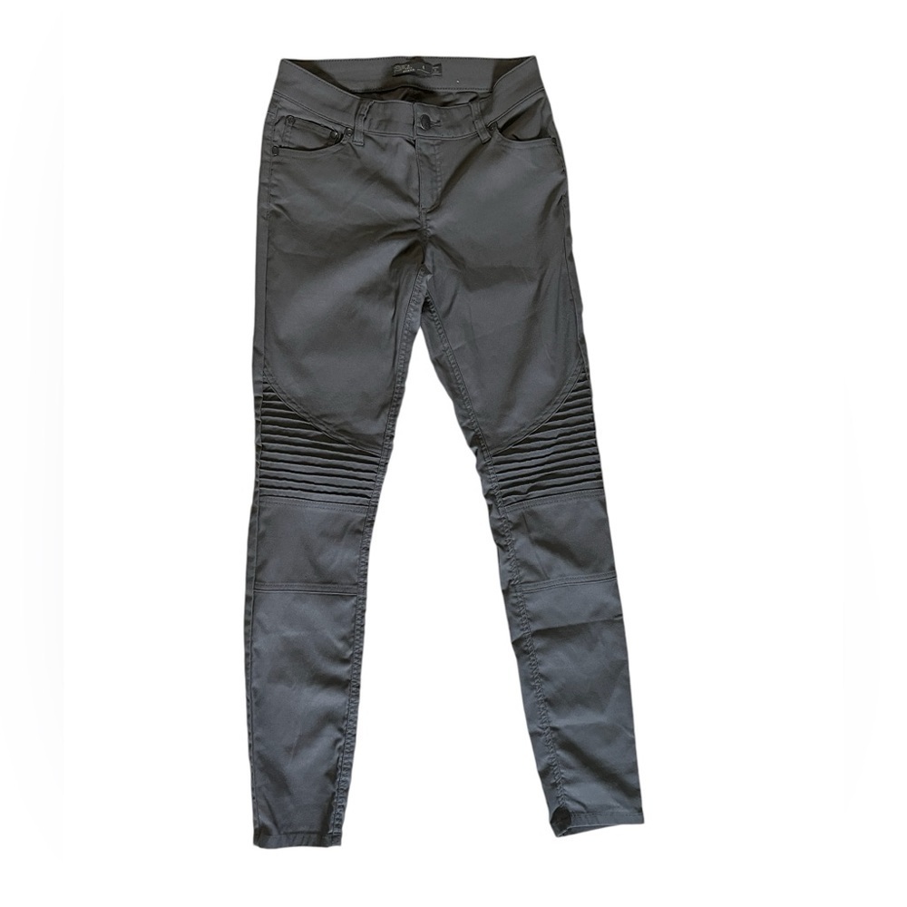 Prana Brenna Moto skinny twill blend pants size 6